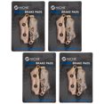 thumbnail image 1 of Niche Brake Pad Set for BMW K1600 Ceramic Motorcycle 4 Pack 519-KPA2505D, 1 of 5
