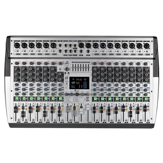 8/12/16 Channel 99 DSP Digital Console Professional Sound Mixer Powered Mixing Console Power Soundcraft With Bluetooth USB ,Smart Fader
