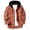 Orange#men sweat shirts clearance, variant on aohooy Men's Flannel Hoodie Shirts Lightweight Button Down Plaid Shirt Jackets Fall Long Sleeve Stylish Hooded with Pocket 2025 Red,L