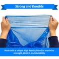 thumbnail image 3 of Reli. Supervalue 40-45 Gallon Recycling Bags | 200 Count | Blue Trash Bags | Made In The Usa, 3 of 5