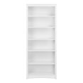 thumbnail image 1 of Prepac Home Office 6-Shelf Standard Bookcase, White, 1 of 8