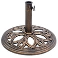 thumbnail image 1 of Gymax 23 LBS Patio Outdoor Round Umbrella Base Stand Cast Iron, 1 of 8