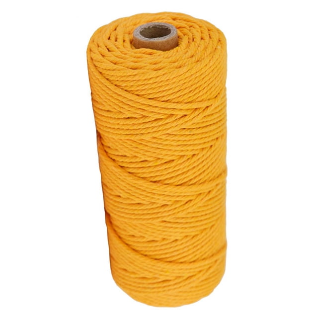 3mm Macrame Cotton Cord Hanging Rope Craft Cord DIY Crafts Knitting 100M