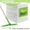 thumbnail image 1 of BUYISI Dry Sweeping Cloths Pads Disposable Duster Mop For Floor Mopping Cleaning B, 1 of 5