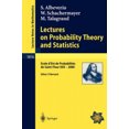 thumbnail image 3 of Lectures on Probability Theory and Statistics, Ecole D'Ete de Probabilités de Saint-Flour XXX - 2000 (Notes de Cours en Mathématiques), 3 of 3