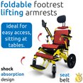 thumbnail image 3 of MAJESTIC IQ-8000 New Remote & Joystick Controlled Mobility Aid Lightweight Foldable Electric Wheelchair, 3 of 6