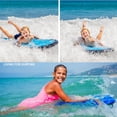 thumbnail image 3 of Graflsoa Inflatable Surfboard for Adults & Kids - Lightweight, Portable, and Safe for Pool, Beach, and Water Play - Rose Pink, 3 of 6