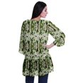 thumbnail image 4 of Moomaya Viscose Georgette Printed Short Shrug Long Sleeves Cardigans For Women, 4 of 5