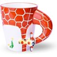 thumbnail image 1 of Giraffe Coffee Mug Handmade Ceramic Cute Animal Ceramic Coffee Mug, 1 of 3