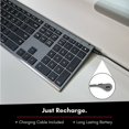 thumbnail image 3 of Macally Wireless Bluetooth Keyboard for Mac - Compatible Apple Keyboard Wireless for Mac iOS PC Android - Switch Between 3 Devices with Multi Device Mac Bluetooth Keyboard for Ma, 3 of 6