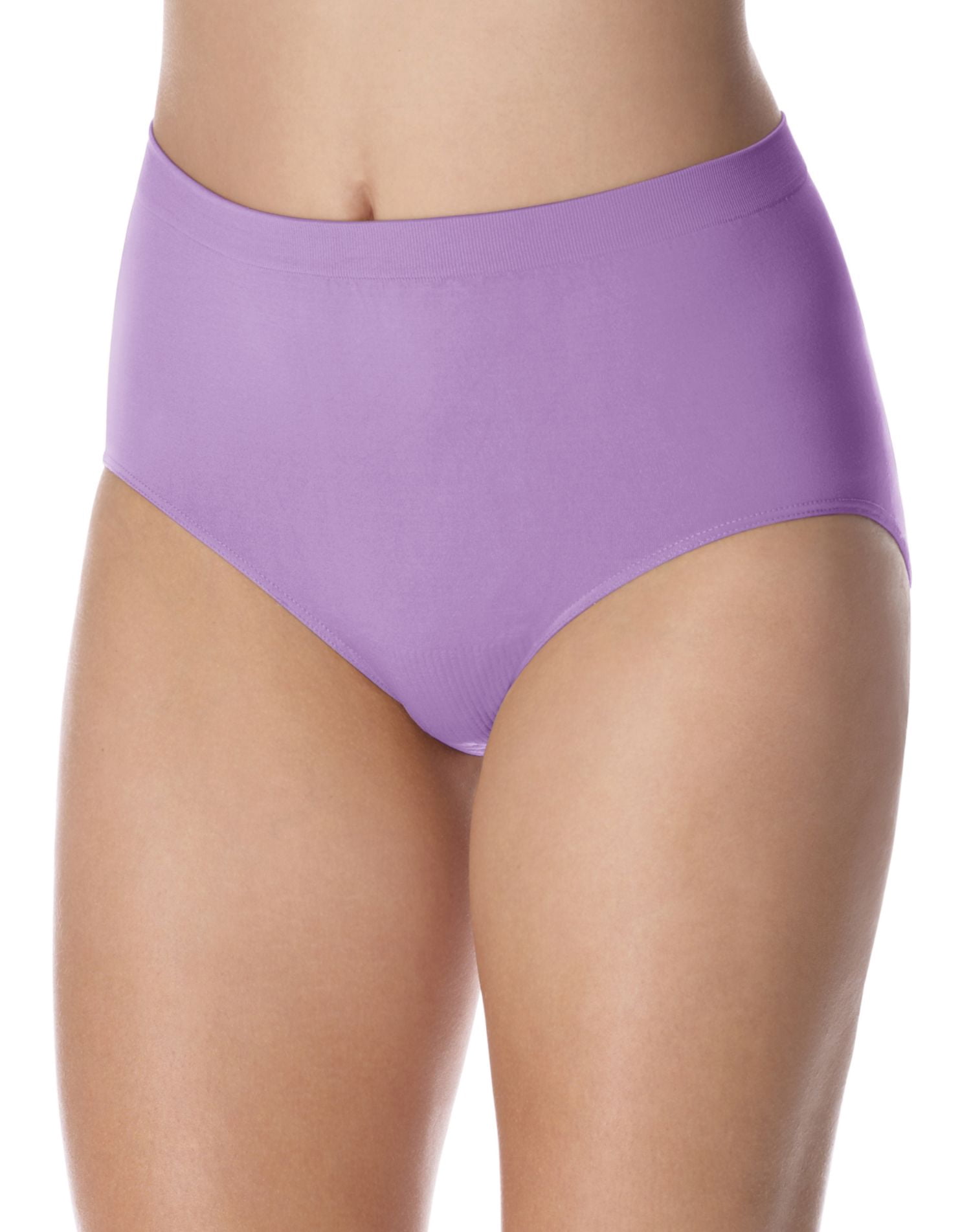 Bali Comfort Revolution Womens Microfiber Seamless Brief - Best-Seller, 6/7