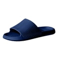 thumbnail image 1 of B91xZ Mens Sandals Quick Dry Flip-Flop Slides Soft Comfort Fit & Arch Support,Navy 10.5, 1 of 3