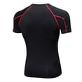 thumbnail image 3 of Yuyuzo Mens T-Shirts Short Sleeve Workout Gym Quick Drying Sports Base Layer Athletic Compression Shirts, 3 of 4