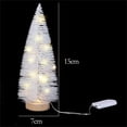 thumbnail image 1 of Amzcrzy Mini Pine Christmas Decorations Christmas Tabletop Display White Mini Christmas Tree with Led Lights Christmas Decorations Christmas Ornaments Outdoor Christmas Decorations, 1 of 1