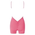 thumbnail image 5 of Womens U Neck Suspender Backless Tight Buttock Lifting Sports Street Jumpsuit, 5 of 5