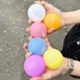 thumbnail image 4 of 20pcs Reusable Water Balloons Silicone Quick Fill Soft Water Balls Summer Water Toys For Outdoor Beach Pool Random Color, 4 of 4