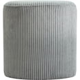 thumbnail image 4 of Meridian Furniture Roy Grey Ottoman/Stool, 4 of 7