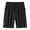 Black, variant on Plebaso Mens Big and Tall Casual Shorts Lightweight Cargo Shorts Outdoor Hiking Beach Shorts with Zipper Pockets