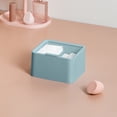 thumbnail image 3 of Boîte de Rangement pour Maquillage avec Couvercle à Double Compartiment, Plastique Anti-Poussière, Organisateur Cosmétique pour Rouges à Lèvres et Tampons Démaquillants 5.71 Po x 5.12 Po x 3.15 Po, 3 of 6
