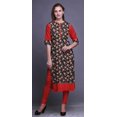 thumbnail image 2 of Bimba Kurta Droite pour Femmes, Haut Indien Imprimé, EthnicKurti, 2 of 6