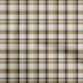 thumbnail image 1 of oneOone Rayon Light Brown Fabric Check Sewing Craft Projects Fabric Prints By Yard 56 Inch Wide, 1 of 4