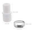 thumbnail image 2 of RENACLIPY 4 Adapters Hose Connection Pool Hose Adapter with Clamp Multi ABS, 2 of 7
