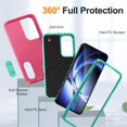 thumbnail image 4 of for Samsung Galaxy S25 FE 5G Case, Samsung S25 FE 5G Phone Case with Built in Kickstand, Shockproof/Dustproof/Drop Proof Heavy Duty Military-Grade Rugged Protective Cover for Samsung Galaxy S25 FE 5G, 4 of 8