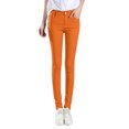 thumbnail image 1 of Kcodviy Women High Rise Jean Plus Size Pants for Women Work Casual Classic Solid Color Ankle Pants for Women Work Casual High Waist Jeans Casual Regular Tight Fitting Jeans, 1 of 8