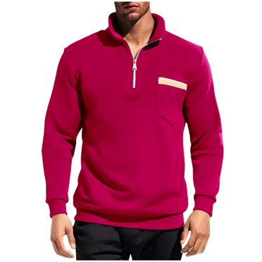 FhsagQ Chemises pour Hommes Chemises pour Hommes Hauts 5TG Comfortsoft Chandail à Capuchon pour Hommes d'Automne et d'Hiver à Enfiler T-Shirt Décontracté à la Mode Chemises pour Hommes Hauts Chemises Super Ajustées pour Hommes 4X Rouge TG