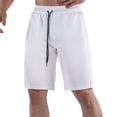 thumbnail image 2 of Birdeem Mens Shorts Mens Fashion Casual Solid Quick Drying Drawstring Elastic Waist Shorts Pants, 2 of 12