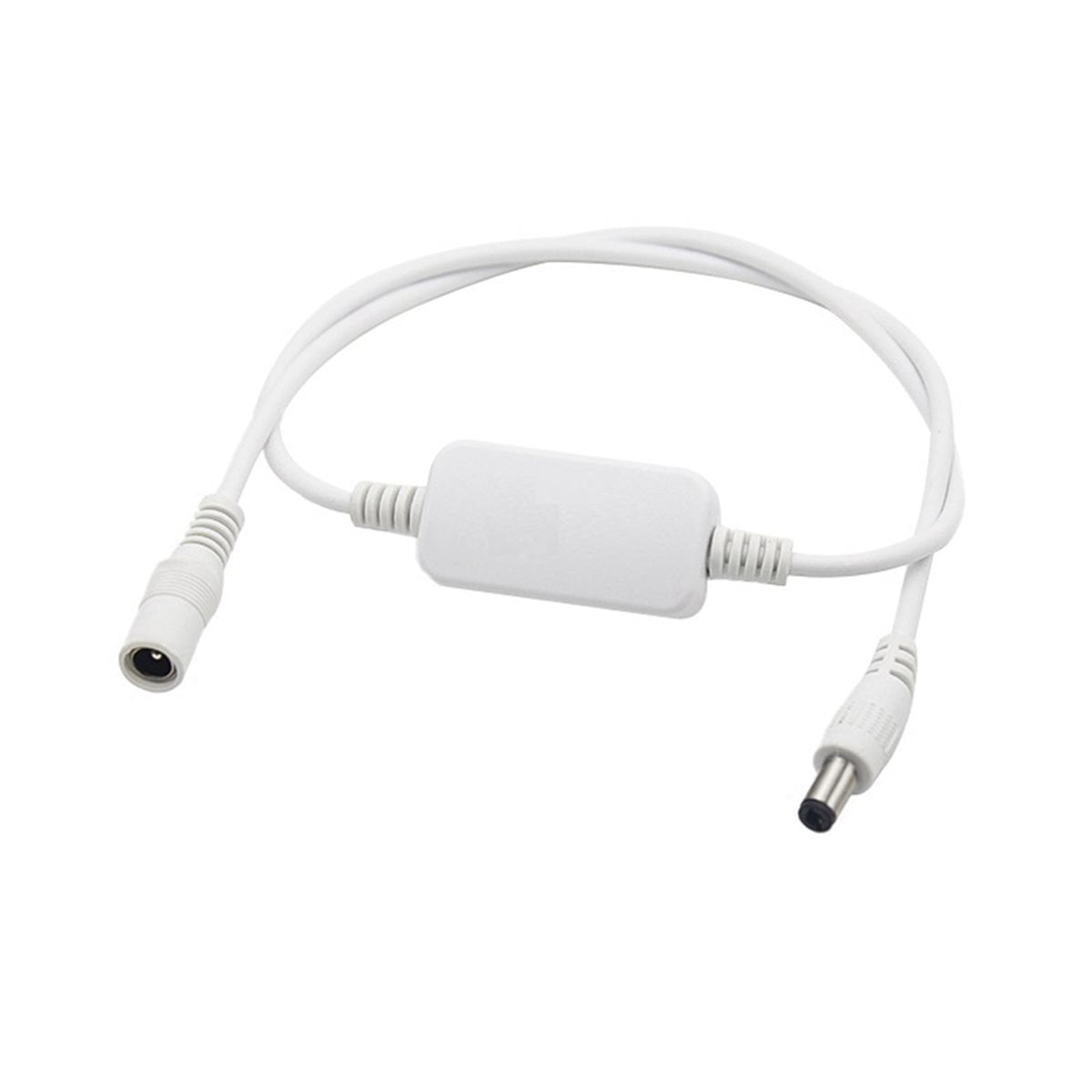 10X 24 Hour Auto Reboot Router Routing Timer Reset Tool DC Power Timing Fiber Modem Router DC Power Manager White