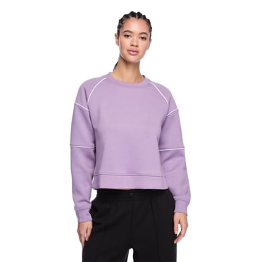 Athletic Works Women's Crew-Neck Soft Knit Pullover