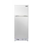 Unique 8 Cu/Ft White Propane Refrigerator With CO Alarming Device With Safety Shutoff Serial #