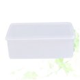 thumbnail image 3 of HINTRMENT 1Set Kitchen Food Storage Container Plastic Crisper Rectangular Shape For Home Use, 3 of 8