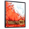 thumbnail image 2 of Designart Christmas Holiday Fancy Santa Claus II Traditional Floating Frame Wall Art, 2 of 4