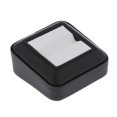 thumbnail image 2 of 5.5x5.5cm Leather Gem Display Box Storage Case for Gemstones Diamond Jewelry, 2 of 6