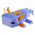 thumbnail image 2 of Minecraft Peluche de base 20,32 cm Axolotl bleu, de collection, 2 of 6