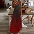 thumbnail image 1 of Ovzne Robes Grande Taille pour Femmes aux Formes Robe pour Femme Robes d'Été pour Femmes Imprimé Sans Manches Col Rond Robe Décontractée Robes Robe de Printemps Imprimée Liquidation, 1 of 5