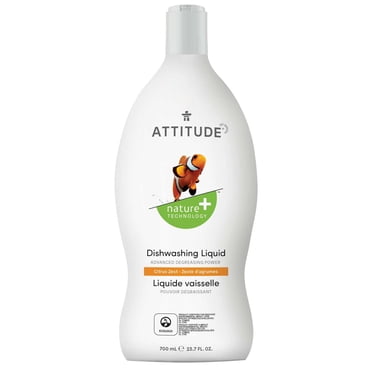 ATTITUDE nature+ technology, Dishwashing Liquid, Citrus Zest 700ML
