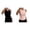 J-Black 1PCS & RD2 1PCS, variant on 2 Pack(White 1PCS & Coffee 1PCS) Multipack Compression Top Men Women's Strap Tank Top 4X Women Clothes Trim Backless Vest Summer 2Xl Crop Tops Women Going Out Tops