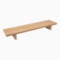 thumbnail image 1 of Desky Minimal Monitor Stand - Sublime Teak Laminate, 1 of 10