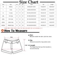 thumbnail image 3 of AherBiu Shorts Grande Taille pour Femmes à Cordon, Taille Haute, Jambe Droite, Shorts d'Été Décontractés pour Détente avec Poches, 3 of 4