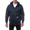 thumbnail image 1 of Pro Club Men'S Heavyweight Full Zip Fleece Hoodie Navy Large, 1 of 6