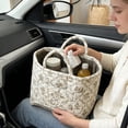 thumbnail image 4 of Organisateur de Siège Auto Floral pour sous-Vêtements, Lessive et Rangement à Domicile avec Installation Polyvalente, 4 of 6