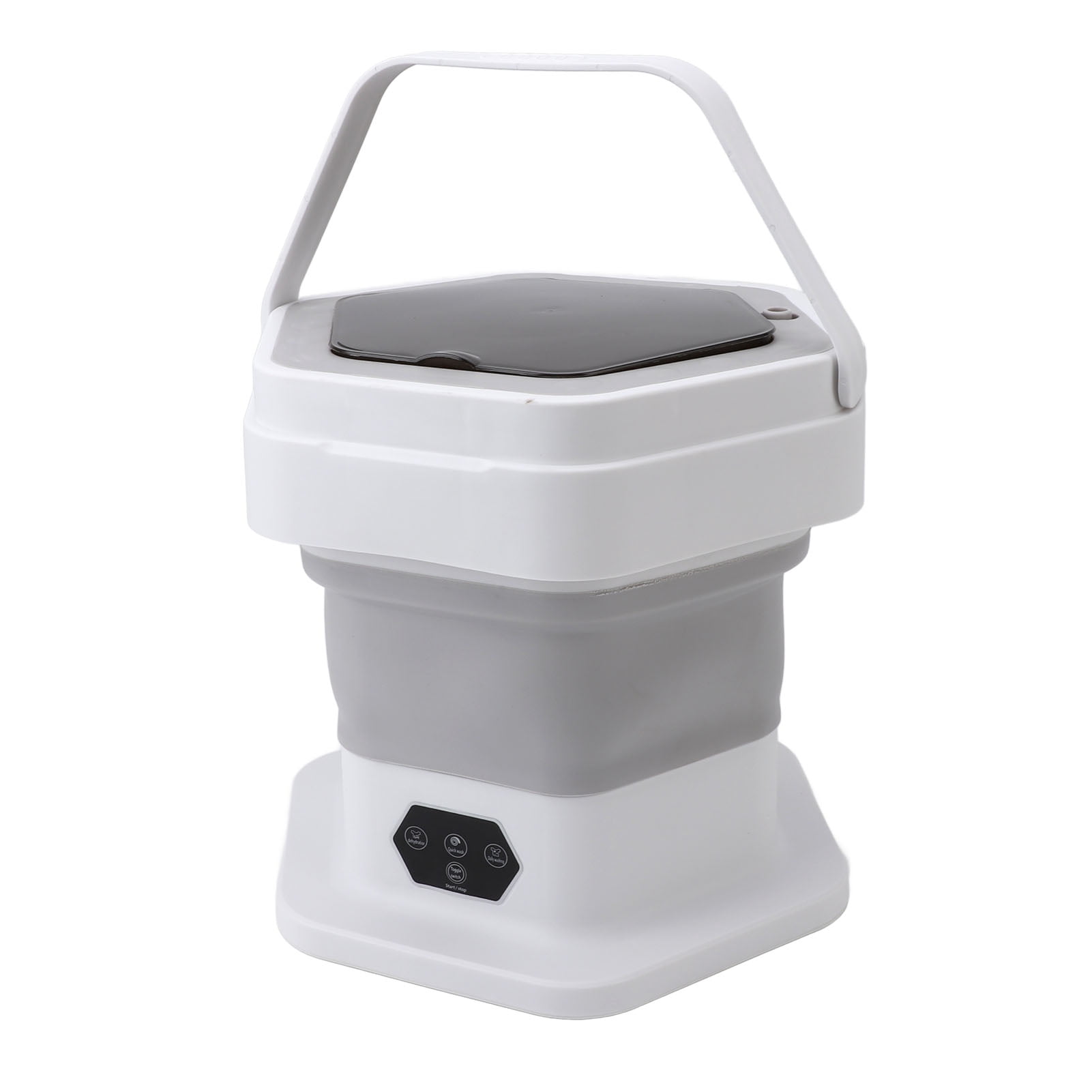Portable Washing Machine, Mini Foldable Washer, Wash and Spin Combo, Dorm Travel Washer for Baby Clothes, Underwear, Pants, Sock