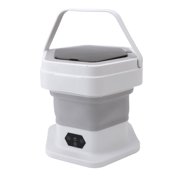 Washing Machine, Efficient Cleaning Mini Washer Easy Carrying and Storage Foldable Laundry Washer Time and Effort Saving Convenience Portable Travel Washer