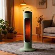 WMQPNNS Made in Canada Portable Space Heater with Remote Control Fast Heating Ceramic Tower for Indoor Home Use Quiet Energy Efficient Personal Warmth