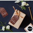thumbnail image 4 of Inkdotpot Silver Foil Paper Hang Tags Made With Love Text Favor Tags 50 Pack, 4 of 6
