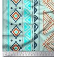 thumbnail image 1 of Soimoi Velvet Fabric Aztec Geometric Fabric Prints by Yard 58 Inch Wide, 1 of 3
