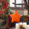 thumbnail image 4 of XYAIYT Halloween Solid Color Five Point Star Pillow for Holiday Party Decoration and Home Ornament with Short Soft Fabric Sofa and Bed Cushion Multipurpose Use for Cozy Relaxation, 4 of 6
